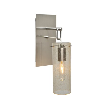 Besa Lighting Juni 10 Wall Pendant, Gold Bubble, Satin Nickel, 1x60W Incandescent 1WP-JUNI10GD-SN